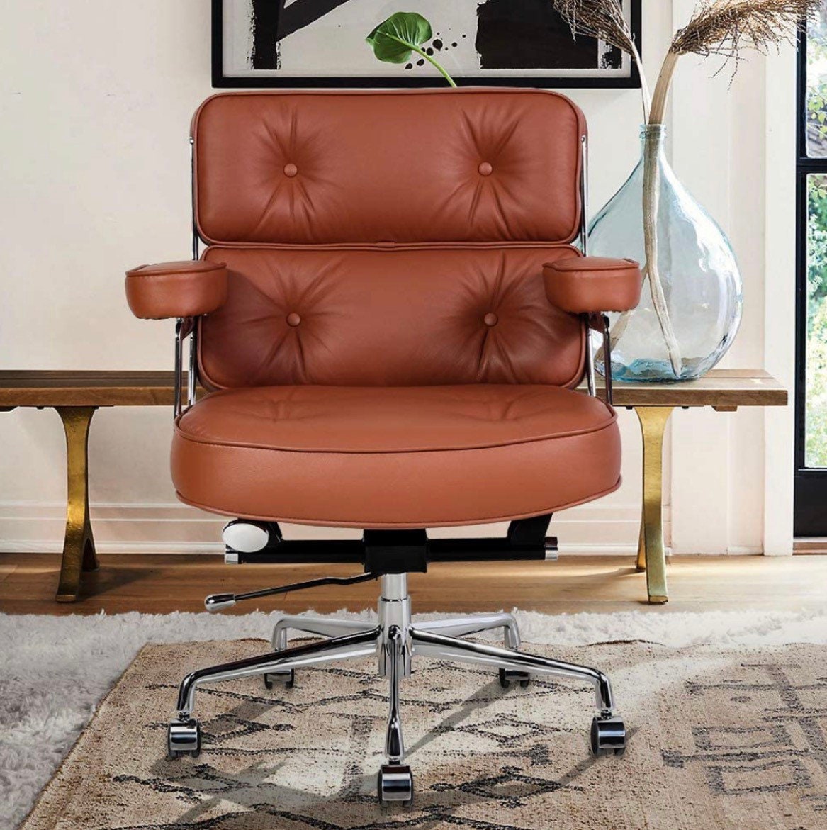 Time Life Genuine Leather Chair